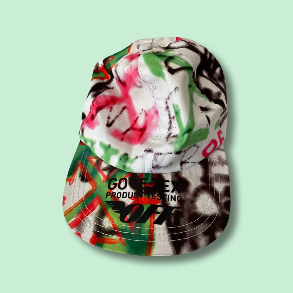 Off-White Graffiti Cap, Adjustable, Unisex
